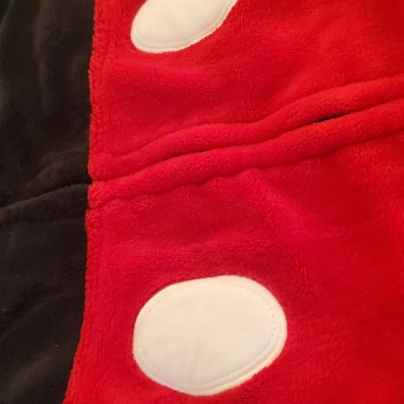 Fleece Mickey Mouse Zip Up Suit 3-6 months - Picture 5 of 7